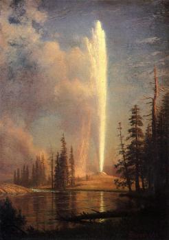 Albert Bierstadt : Old Faithful